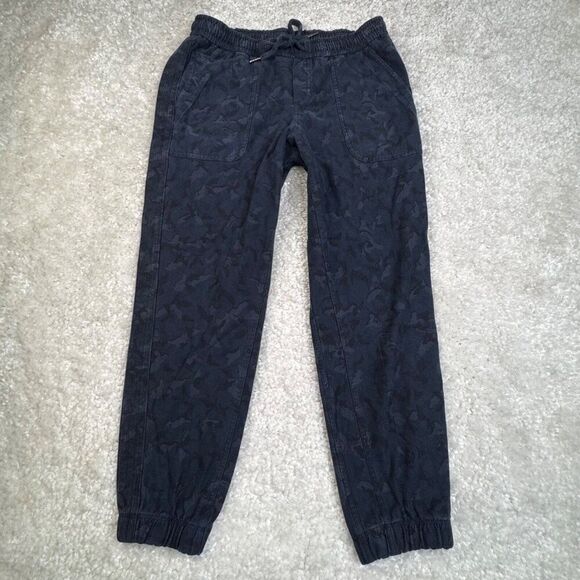 Athleta Farallon Jogger Navy Blue Camo 8 Petite - Picture 2 of 10